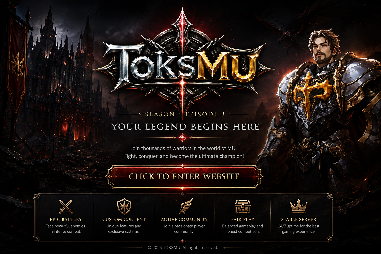 TOKSMU Online Season 6 Episode 3 landing page